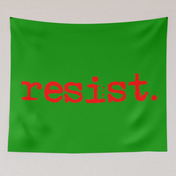 Item preview, Resist., In Red typeface  designed and sold by deynaaz.