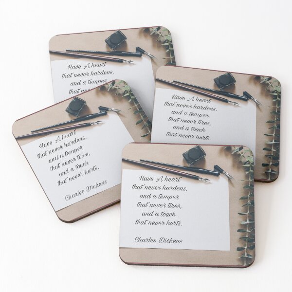 Item preview, Have a heart that never hardens ... Charles Dickens designed and sold by Pelikancrazy.