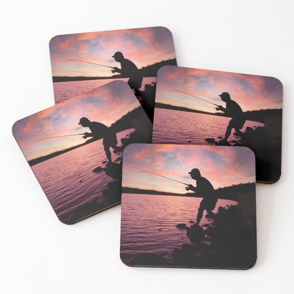 Item preview, Fisherman at Sunset designed and sold by wazoosi.
