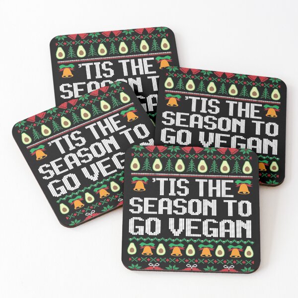 Item preview, Vegan Christmas Sweater Tis The Season To Go Vegan Christmas Fair Isle  designed and sold by Sunny Collections.