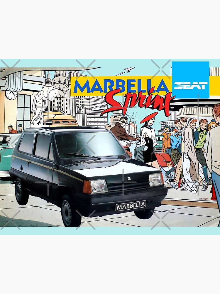 SEAT MARBELLA Poster for Sale by ThrowbackM2