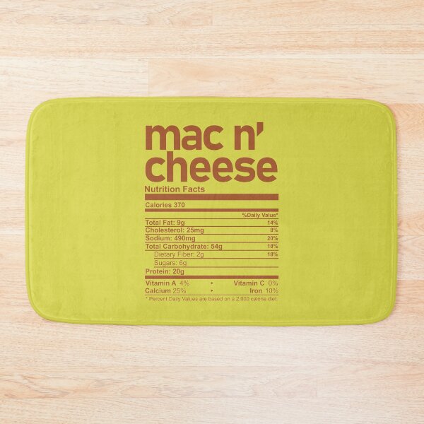 Item preview, Funny Mac and Cheese Nutrition Facts Macaroni Lover Gift designed and sold by alenaz.