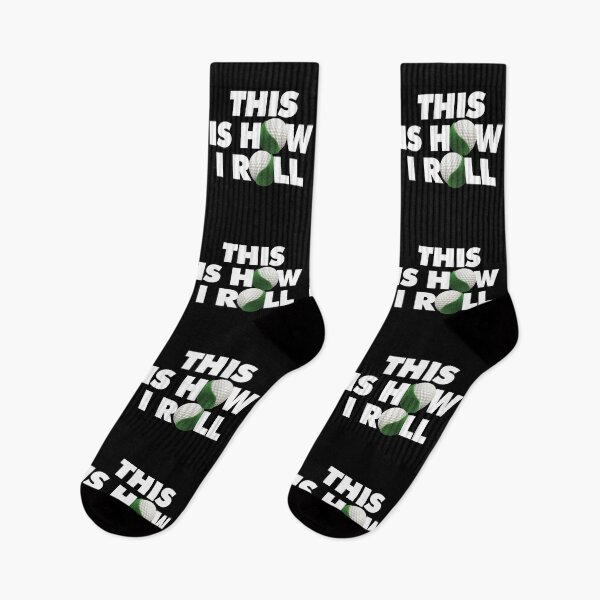 Item preview, This is how I roll Funny Golfer saying Quote designed and sold by elhefe.