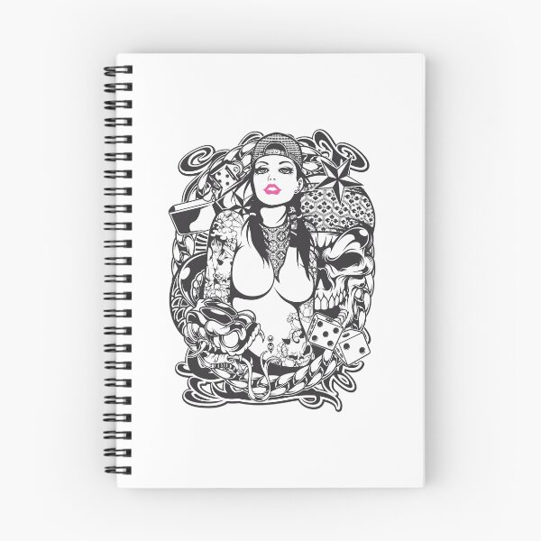 Item preview, t-shirt,girl,r n b, scull,tattoo designed and sold by sadbutterfly.