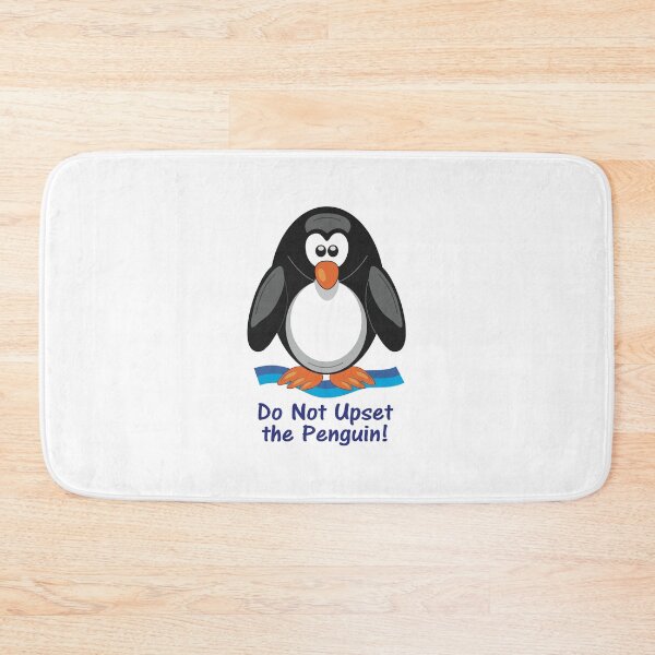 Item preview, Do Not Upset the Penguin Illustration designed and sold by BijouArt.