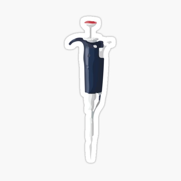 Gilson Pipette Sticker
