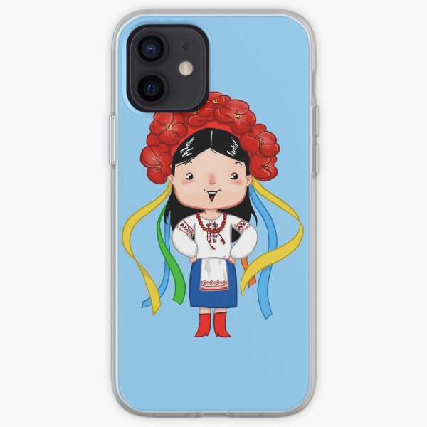Ukrainian Girl iPhone Soft Case