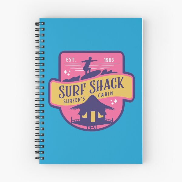 Item preview, Surfer Retro 'Surf Shack' Design designed and sold by LinniesTees.