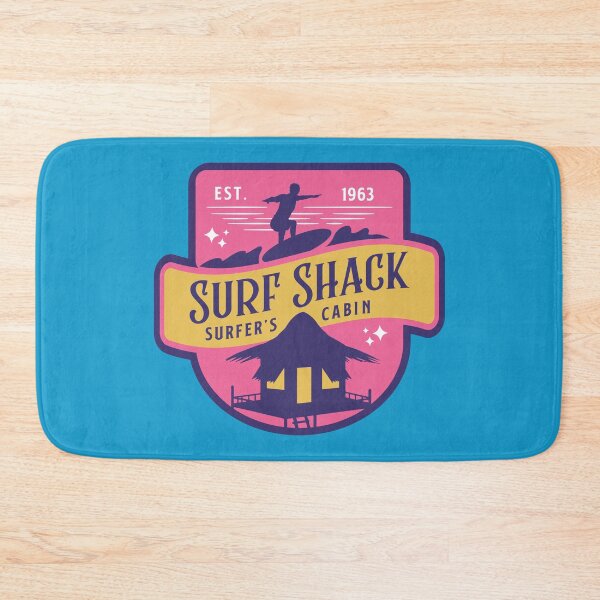 Item preview, Surfer Retro 'Surf Shack' Design designed and sold by LinniesTees.