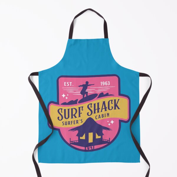 Item preview, Surfer Retro 'Surf Shack' Design designed and sold by LinniesTees.