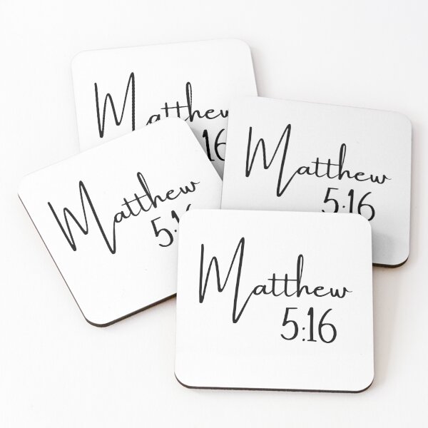 Item preview, Matthew 5:16 designed and sold by CurrentlyJess.