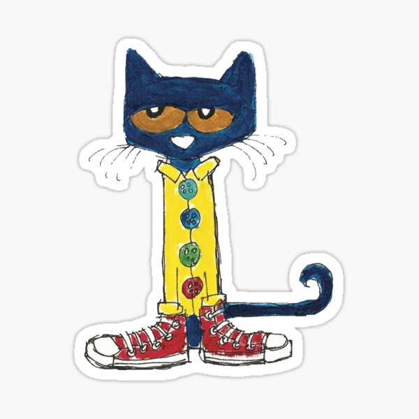 Pete the Cat Sticker