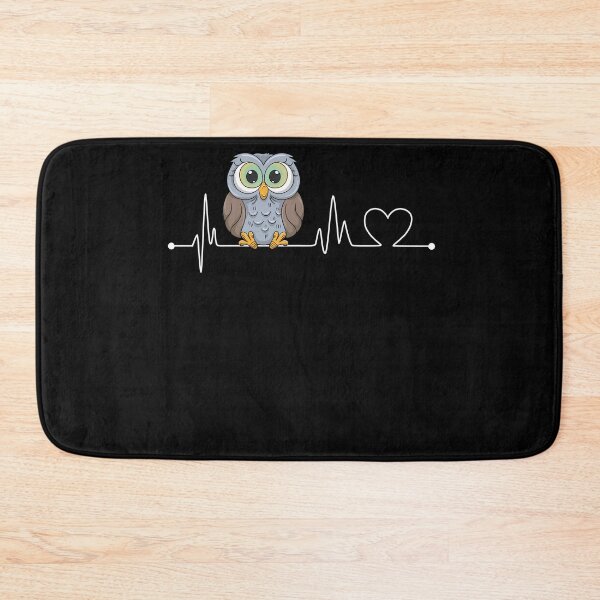 Item preview, Cute Owl Heartbeat designed and sold by Extrakt.