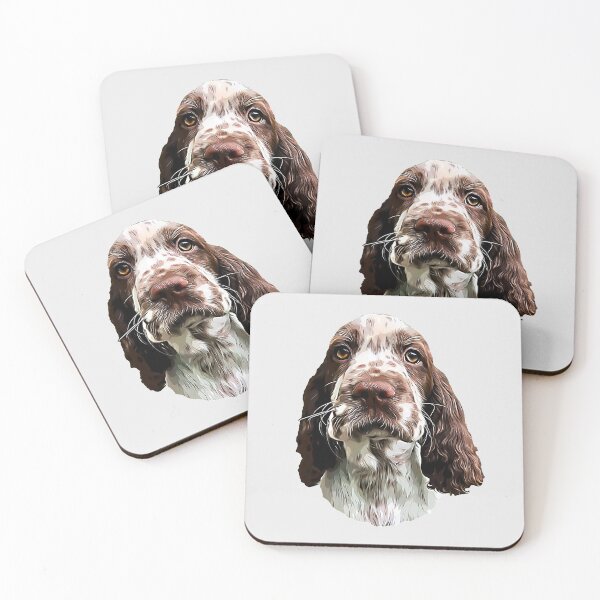 Item preview, Springer Spaniel Cute Puppy Dog designed and sold by ElegantCat.