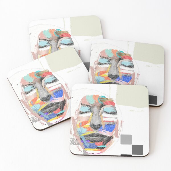Item preview, colorful face designed and sold by Colorise.