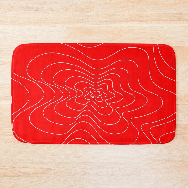 Item preview, Abstract pattern - red and white. designed and sold by K.S ART.