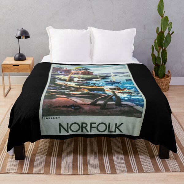 Item preview, retro classic Norfolk poster designed and sold by CorasPosters.