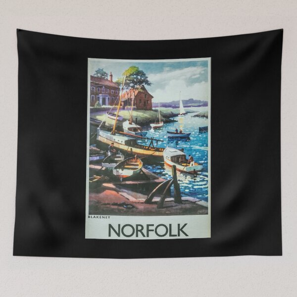 Item preview, viejo classic Norfolk poster designed and sold by CorasPosters.