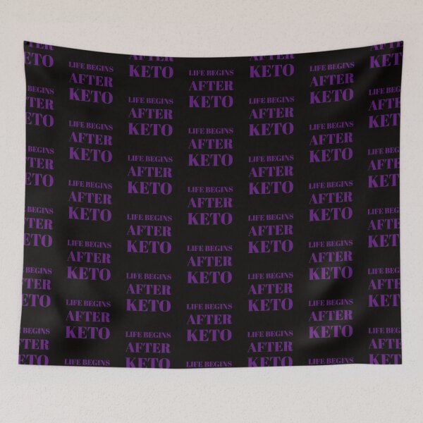 Item preview, Life Begins After Keto designed and sold by stevenwoodcock.