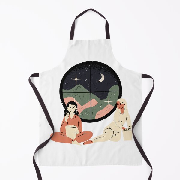 Item preview, Childhood Friends Night In Cute Drawing designed and sold by A. P..