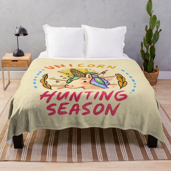 Item preview, Unicorn Hunting Season Uni-corn designed and sold by ShelliesWorld.