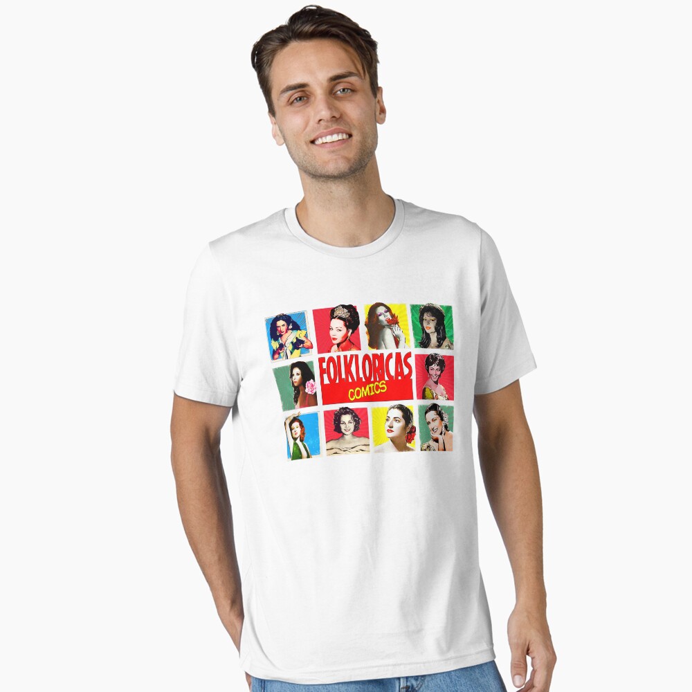 Vista previa del artículo con la obra «Camiseta esencial», diseñado y vendido por danimota.