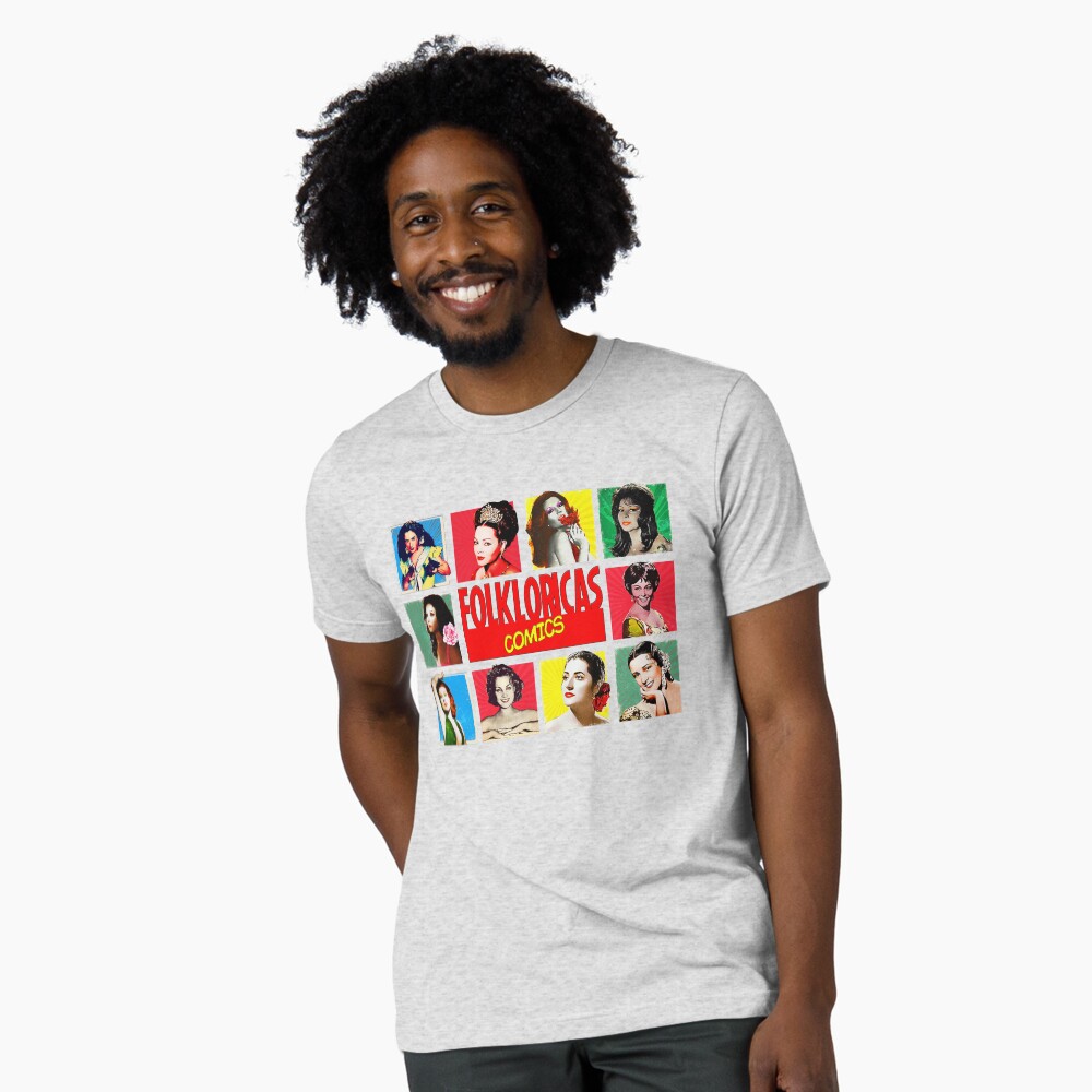 Vista previa del artículo con la obra «Camiseta de tejido mixto», diseñado y vendido por danimota.
