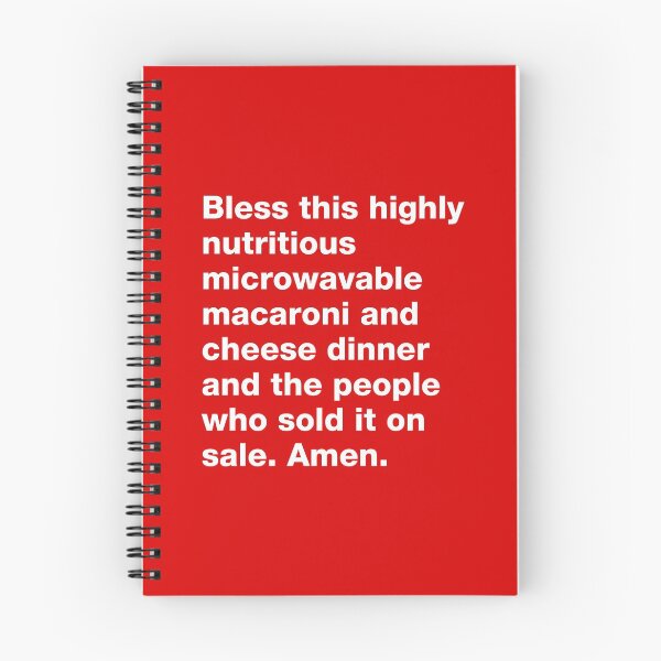 Item preview, Bless this highly nutritious microwaveable macaroni and cheese dinner designed and sold by CrystalCrush.