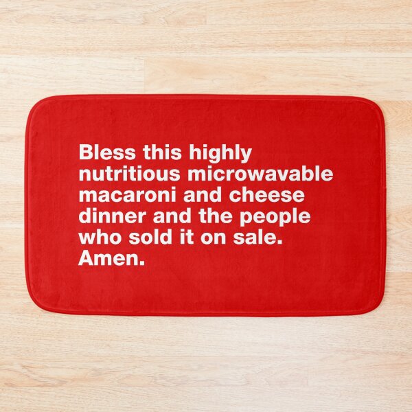 Item preview, Bless this highly nutritious microwaveable macaroni and cheese dinner designed and sold by CrystalCrush.
