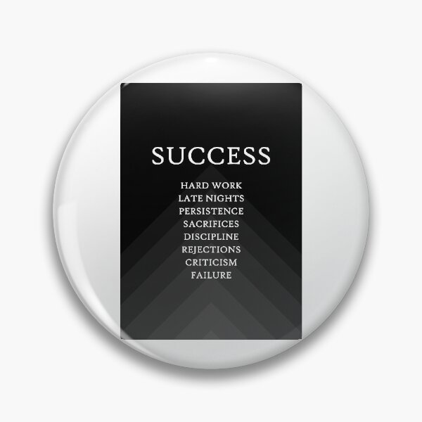 Item preview, Success Quote Art Design Inspirational Motivation designed and sold by vividpixelusa.