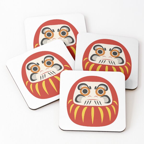 Item preview, Red Daruma doll designed and sold by cunukstudio.