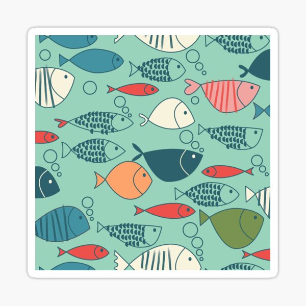 Go your Own way // A day at the Ocean // by Andrea Price Sticker