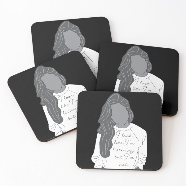 Item preview, I look like I'm listening, but I'm not. designed and sold by KiannasMind.
