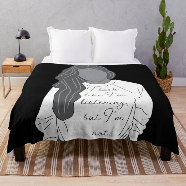 Item preview, I look like I'm listening, but I'm not. designed and sold by KiannasMind.
