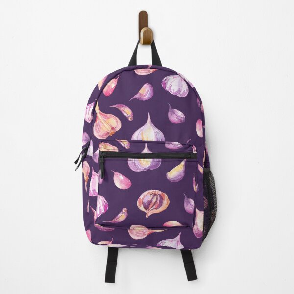Item preview, Garlic on purple watercolor pattern designed and sold by AnjeseAnna.