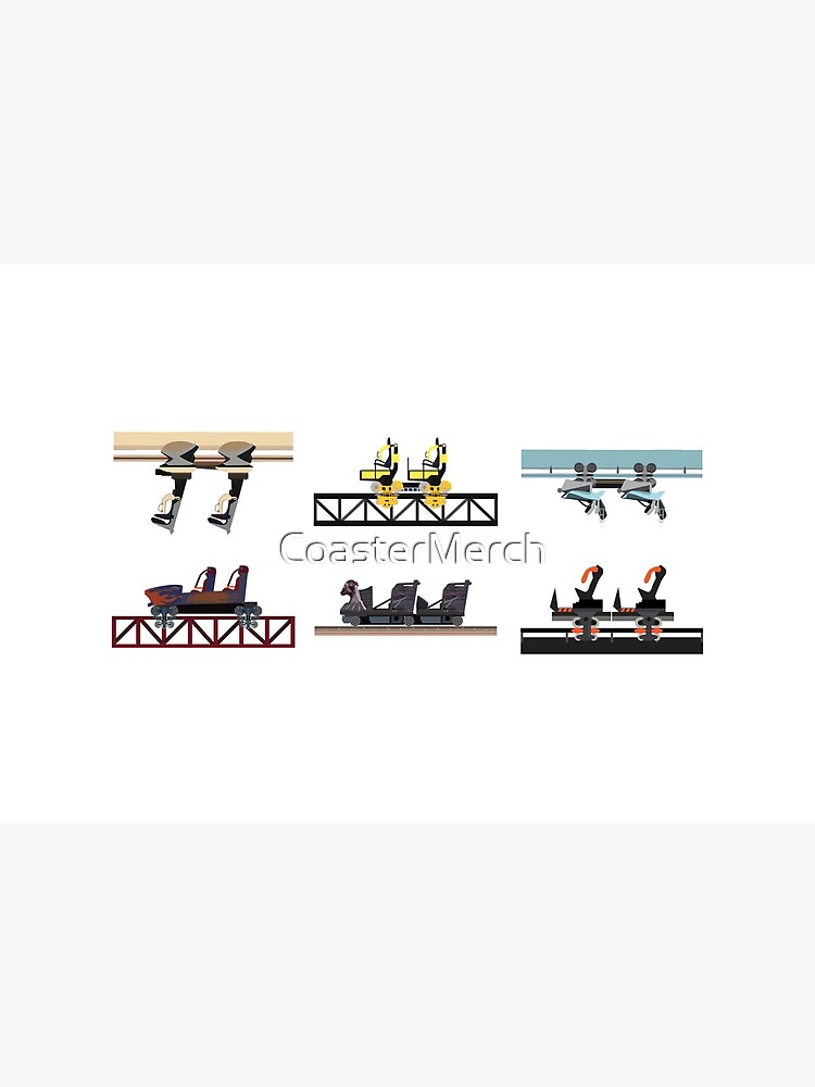 Alton Towers Coaster Cars Design by CoasterMerch