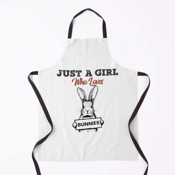 Item preview, Just A Girl Who Loves Bunnies Funny Bunny Lover Gift designed and sold by saadtraibiz.
