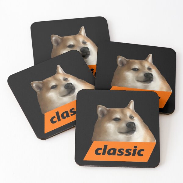Artikelvorschau, Klassisches Doge Meme Schwarz entworfen und verkauft von TeodoraM.