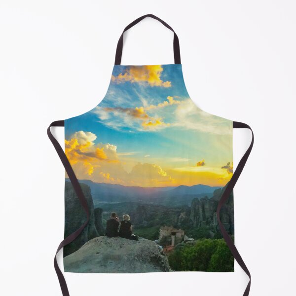 Item preview, romantic sunset in Meteora Greece designed and sold by haroulita.