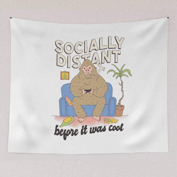 Item preview, Socially Distant Before It Was Cool designed and sold by aliisik.