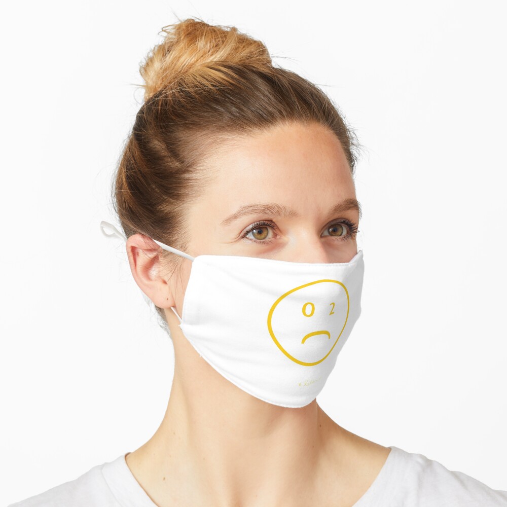 CO-2 Smiley yellow, Helen Berchtold Maske