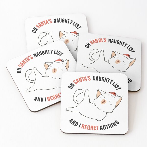 Item preview, On Santa's Naughty List And I Regret Nothing designed and sold by GravitiTees.