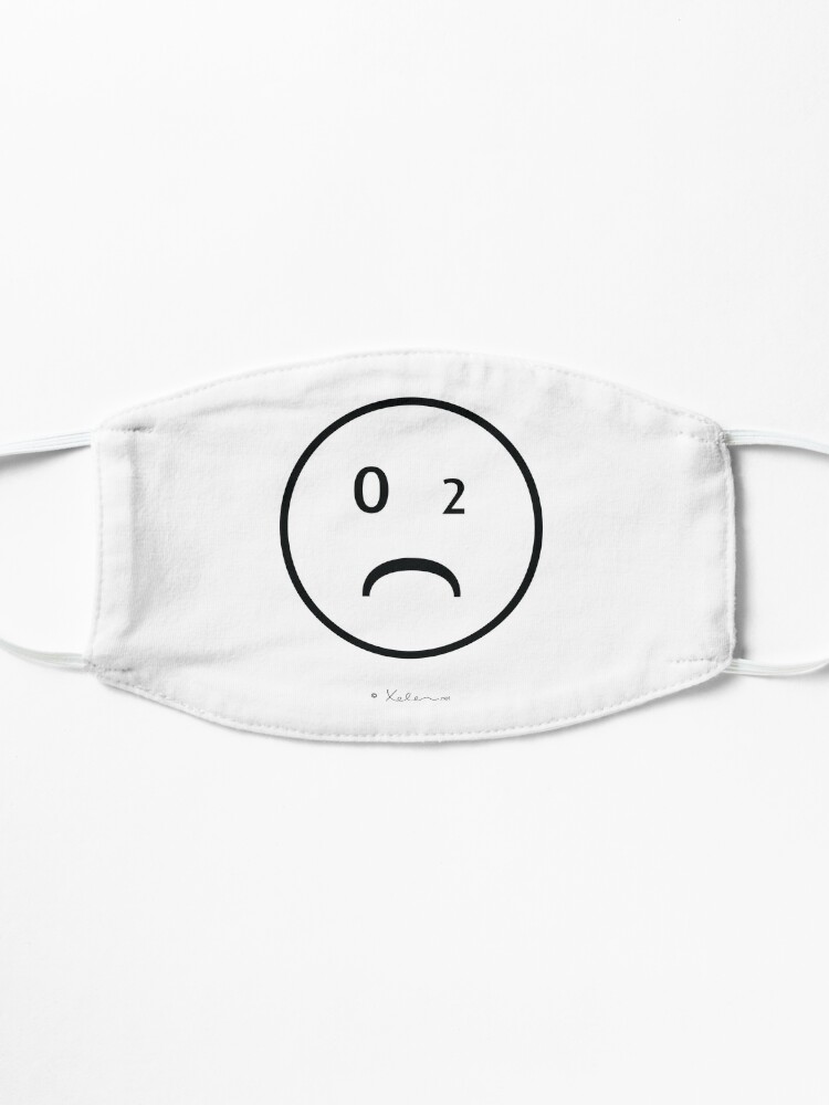 Alternative Ansicht von CO2- Smiley black, Xelen.net Maske