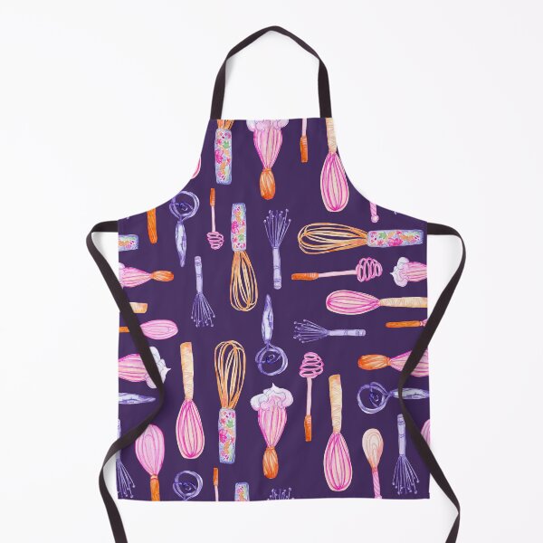 Item preview, Whisks on purple watercolor pattern designed and sold by AnjeseAnna.