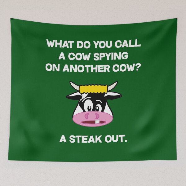 Item preview, Cow Spying on Another Cow ? designed and sold by dacdibac.