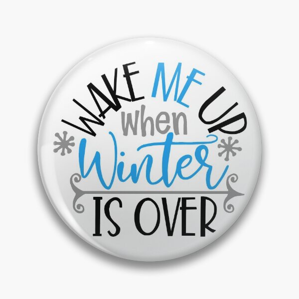 Item preview, winter is over designed and sold by redaction.