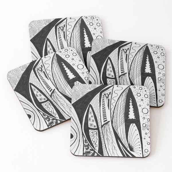 Item preview, Kafka Zentangle # 1 designed and sold by face2phase.