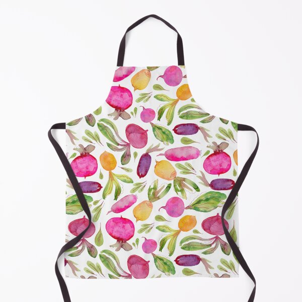 Item preview, Beetroots and leaf watercolor pattern designed and sold by AnjeseAnna.