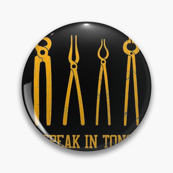Item preview, Funny Blacksmith Shirt Blacksmithing I Speak In Tongs designed and sold by oounitluca.