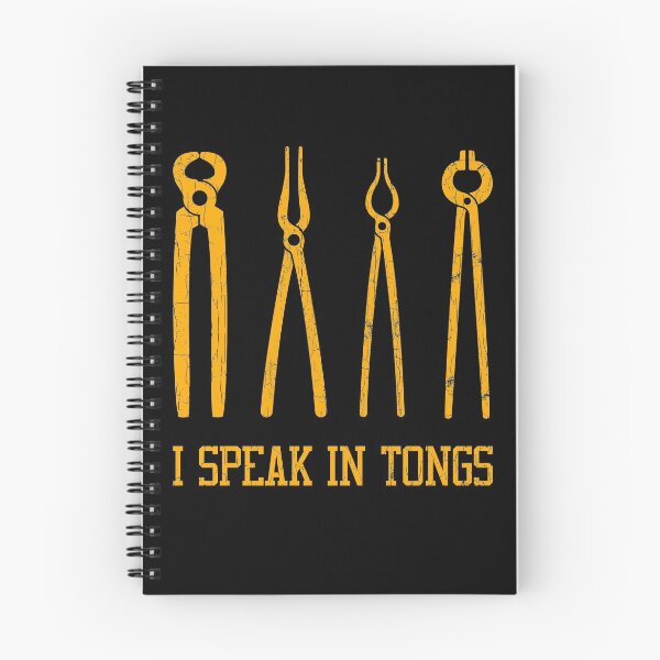 Item preview, Funny Blacksmith Shirt Blacksmithing I Speak In Tongs designed and sold by oounitluca.